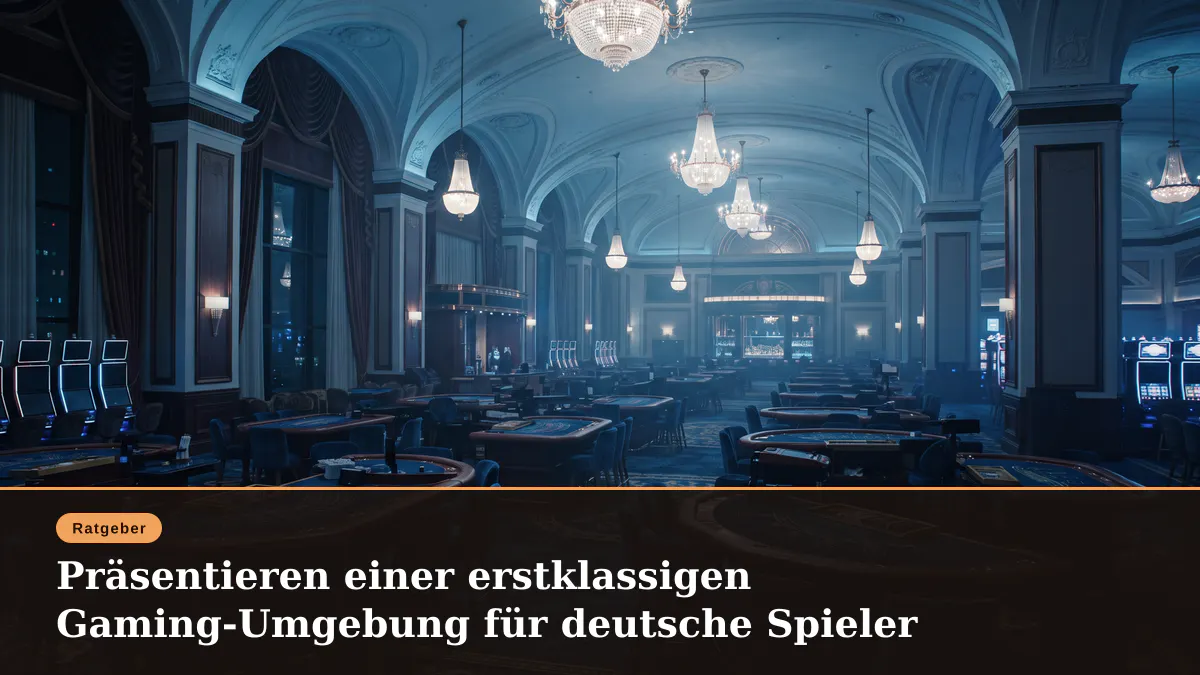 Präsentieren einer erstklassigen Gaming-Umgebung für deutsche Spieler