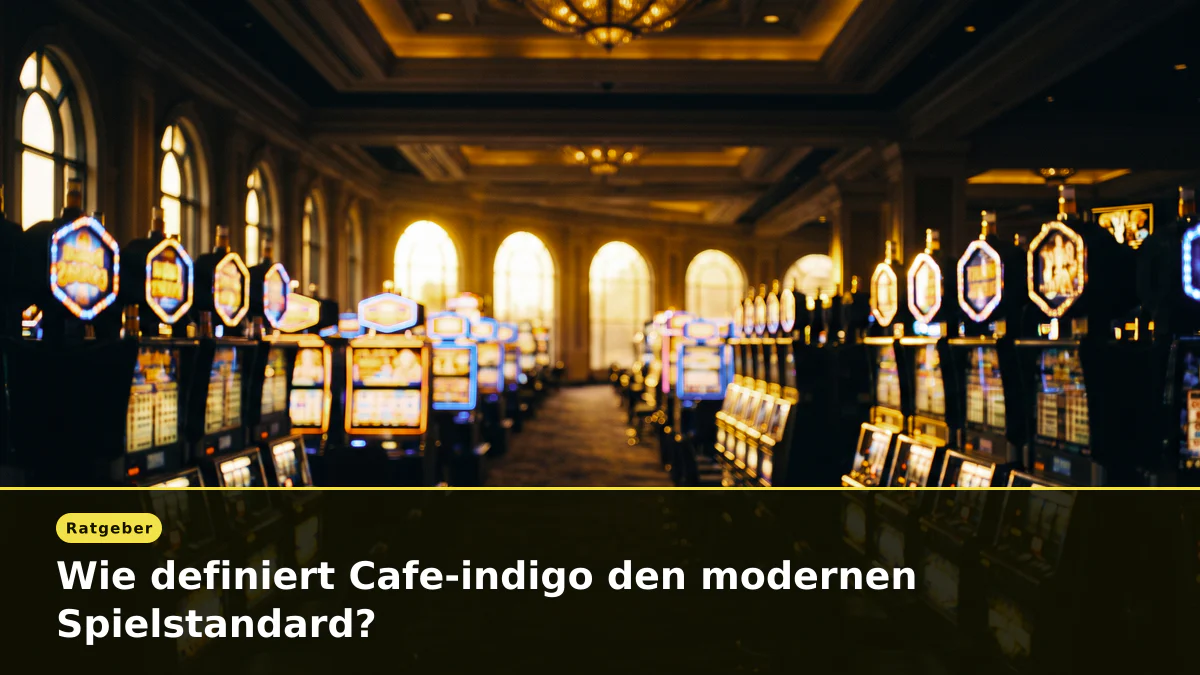 Wie definiert Cafe-indigo den modernen Spielstandard?