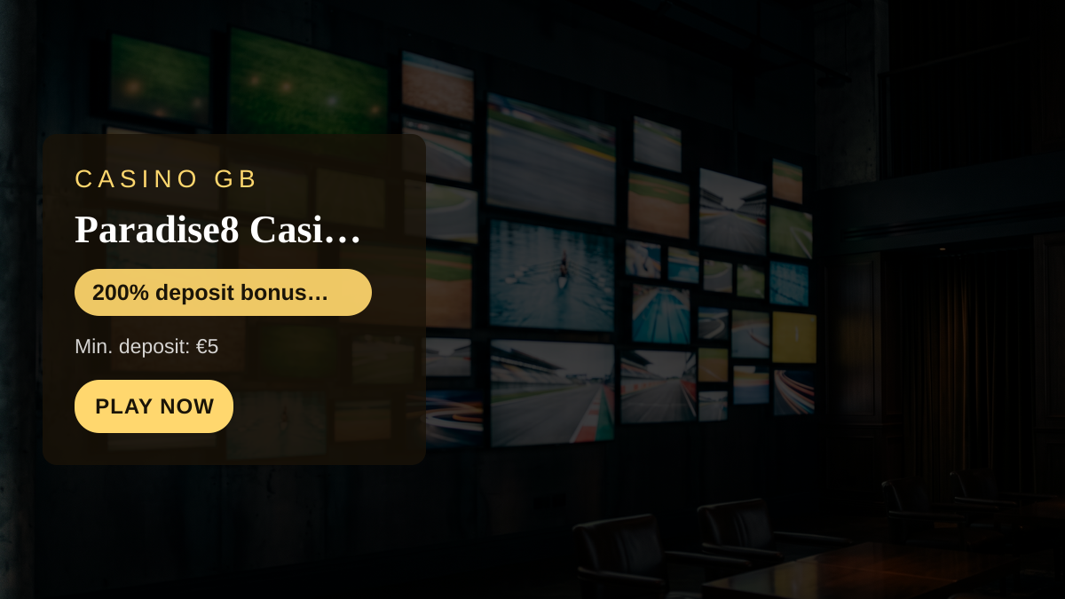 Paradise8 Casino Provides a Curaçao-Licensed Gaming Experience for UK Players Paradise8 Casino Provides a Curaçao-Licensed Gaming Experience for UK Players
