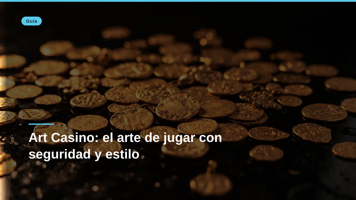 Art Casino: el arte de jugar con seguridad y estilo