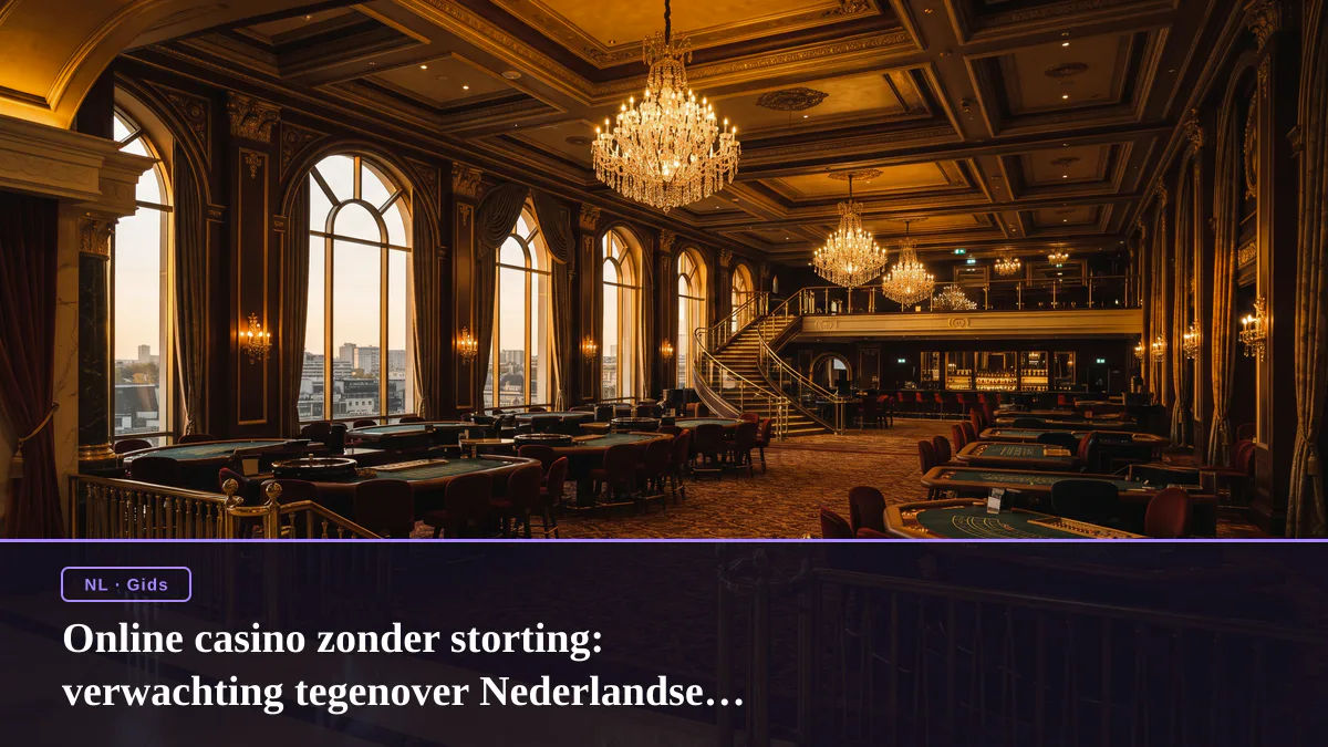 Online casino zonder storting: verwachting tegenover Nederlandse realiteit