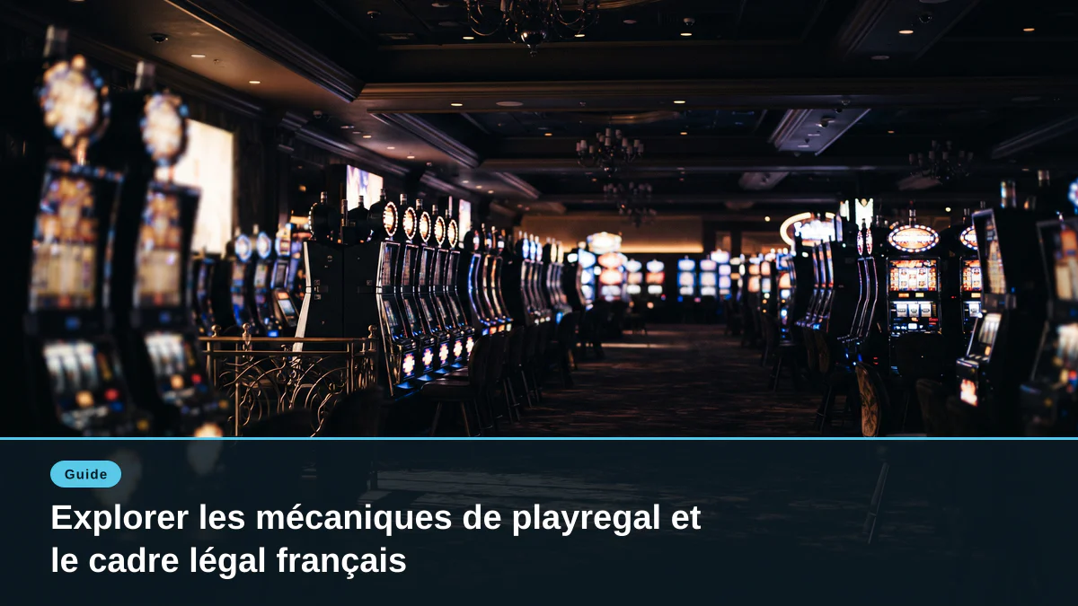 Explorer les mécaniques de playregal et le cadre légal français