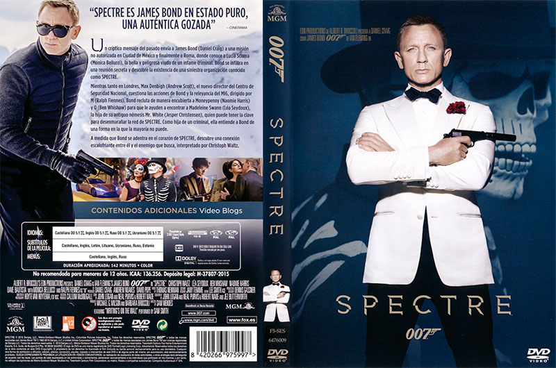 Spctr carat - Spectre [DVD9 Full] [Pal] [Esp/Ing/Rus/Ucr] [5.1] [Sub:Multi] [2015] [Acción] [VS]