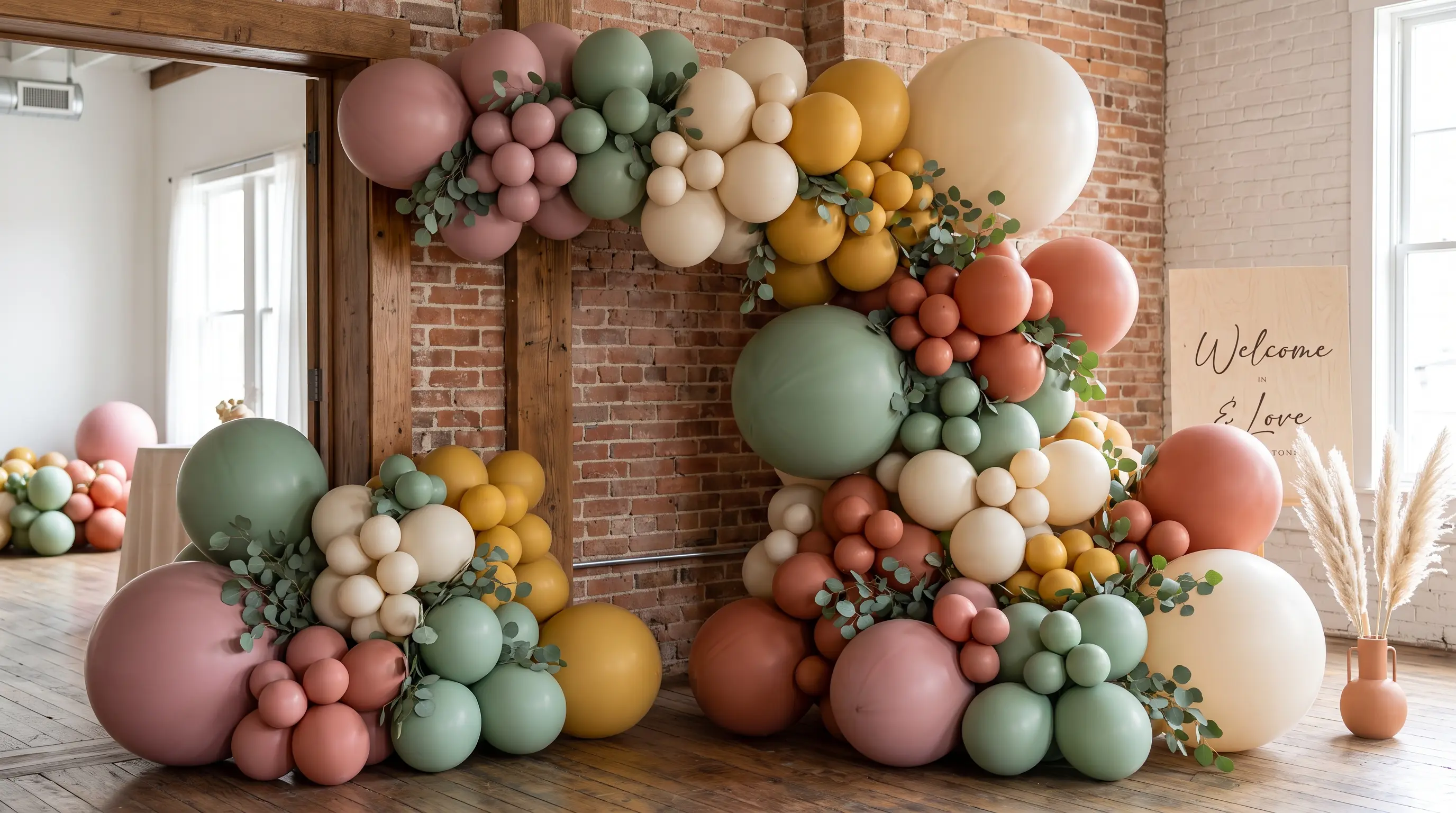 Double-Stuffed Matte Balloon Garlands