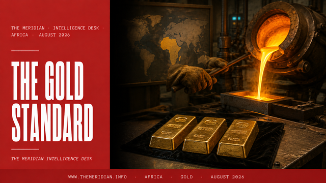 The Gold Standard Africa Extraction Refining The Meridian August 2026