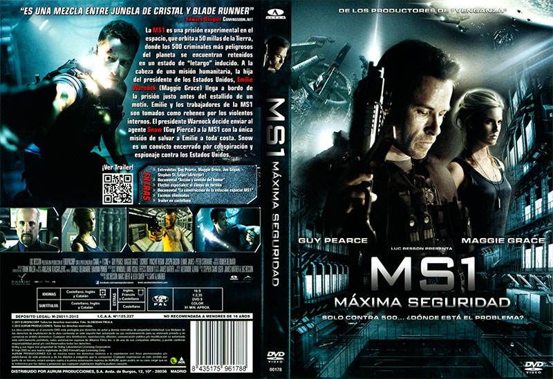 MS1 carat - MS1: Máxima seguridad [DVD9 Full] [Pal] [Esp/Ing/Cat] [5.1] [Sub:Esp/Ing] [2012] [Acción] [VS]