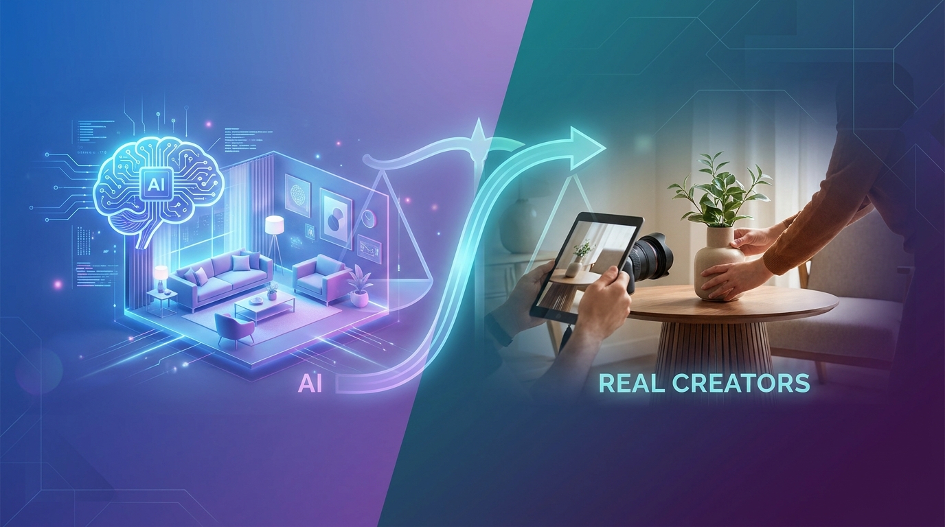 AI UGC vs Real Creators for Home Decor: Which Is Better for Your Brand?