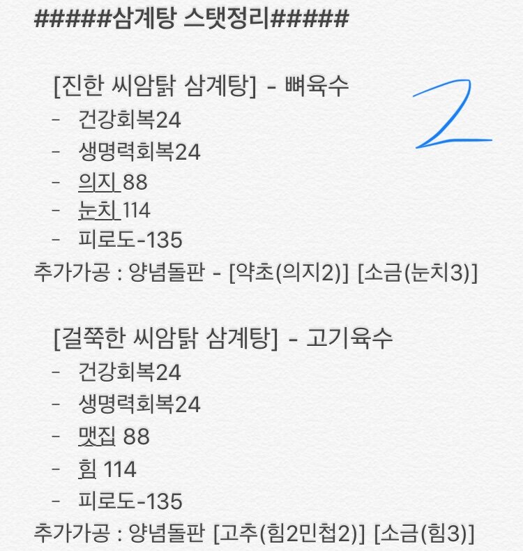 삼계탕 맛있게 즐기기