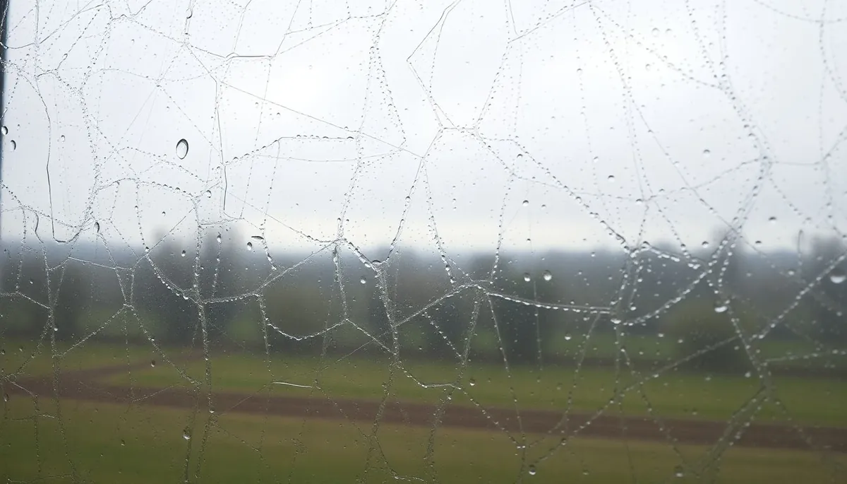 An overcast day seen through a clean window, suggesting the ideal cleaning conditions that produce the best results