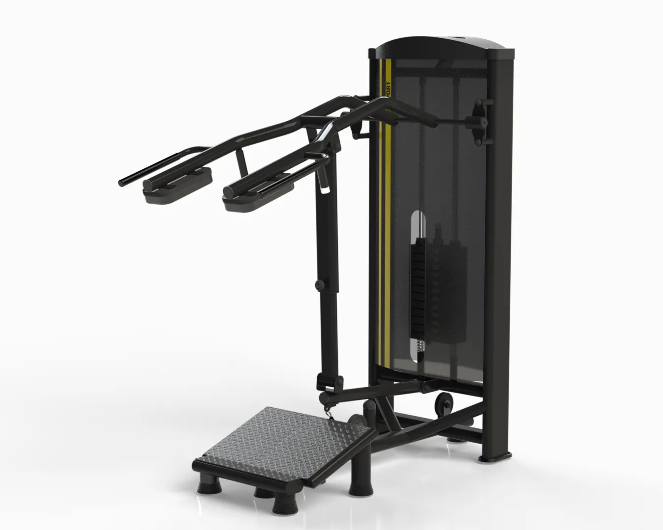 Panturrilha Vert. c/ Agachamento (a partir de 100 KG)