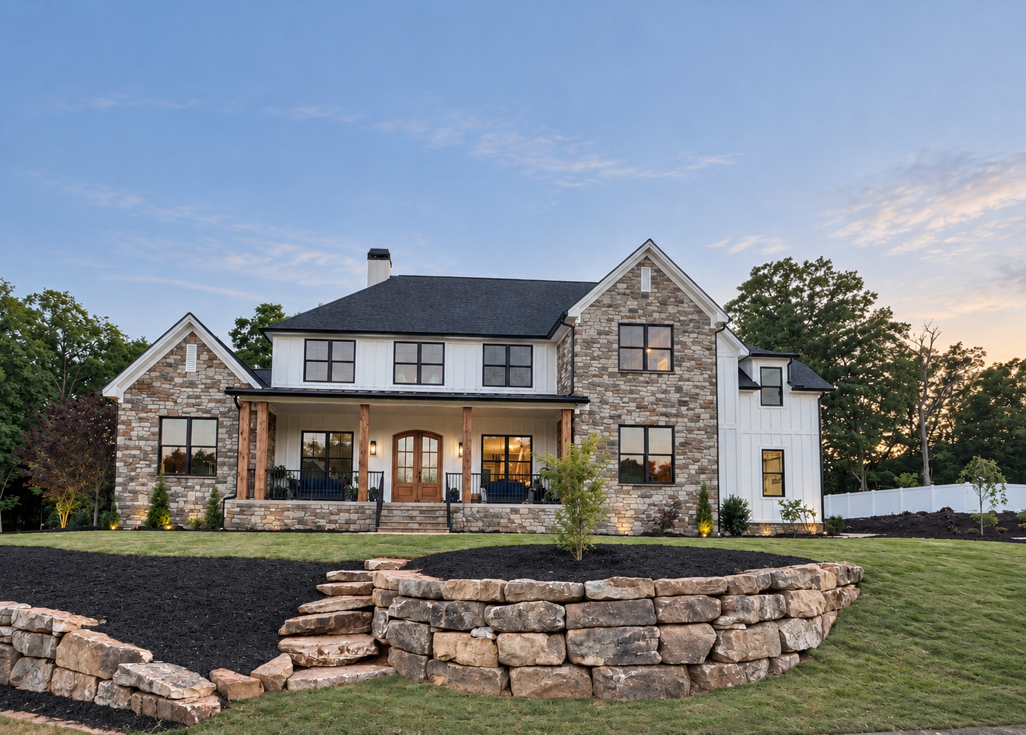 Custom home built by VC Custom Homes