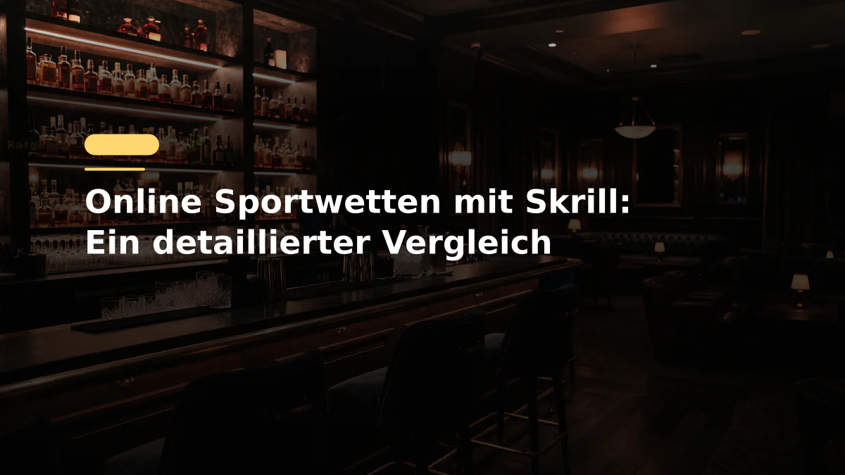 Online Sportwetten mit Skrill: Ein detaillierter Vergleich