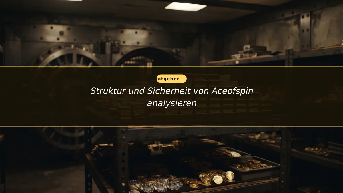 Struktur und Sicherheit von Aceofspin analysieren