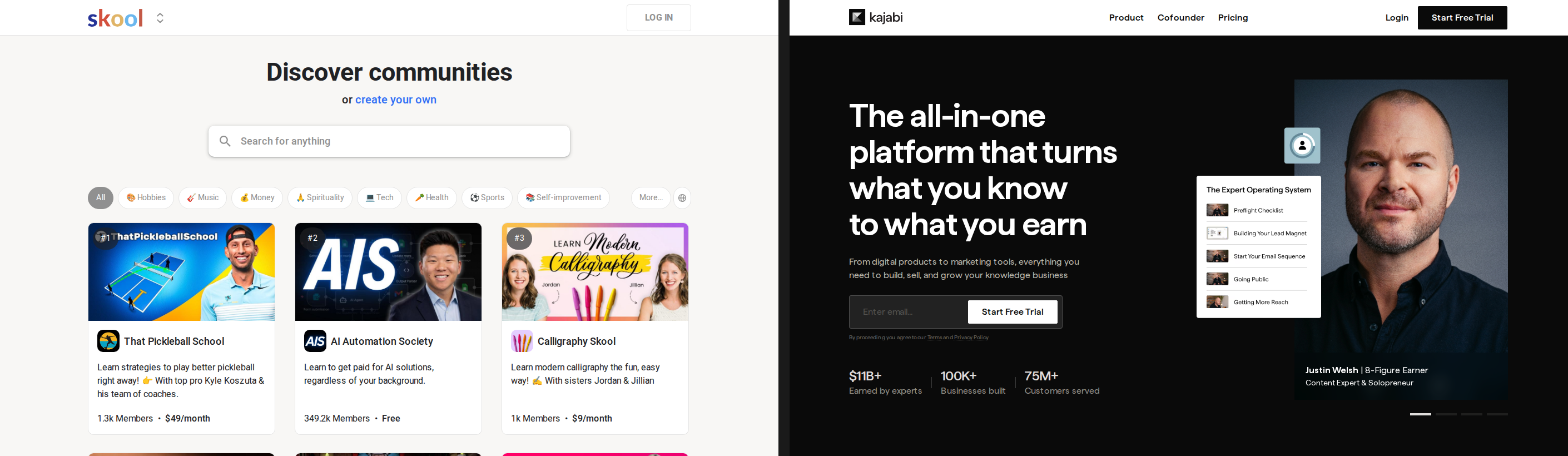 Skool vs Kajabi Review 2026: Which Platform Actually Builds Better Communities?