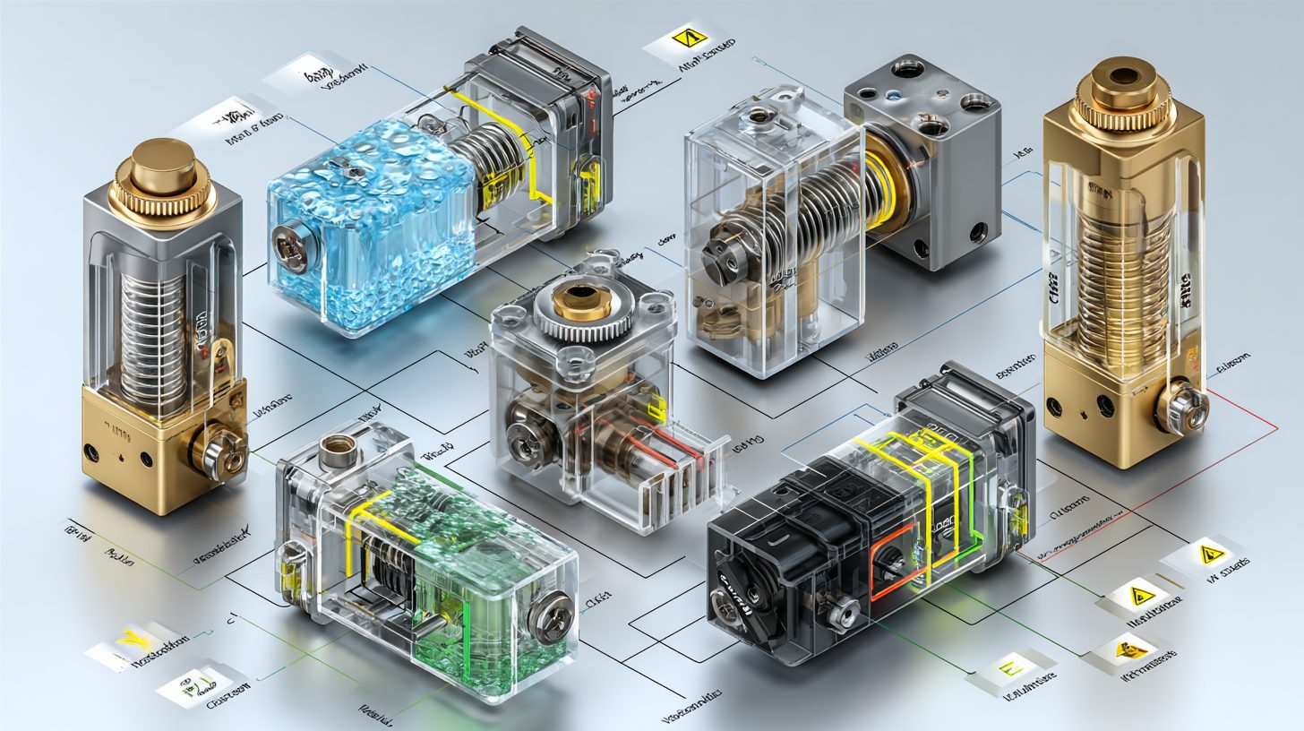 Типы электромагнитных клапанов для различных сред