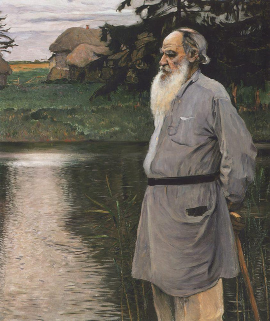 Портрет Л Н Толстого 1907