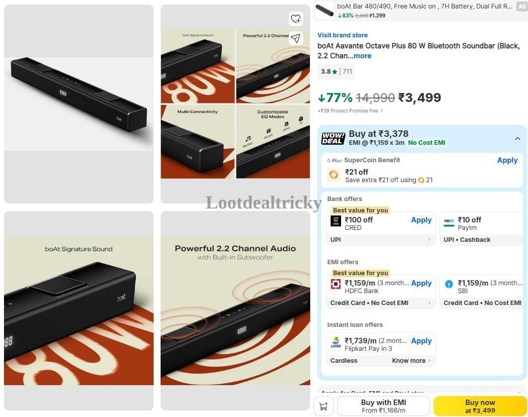 Boat Aavante Bluetooth Offer Image