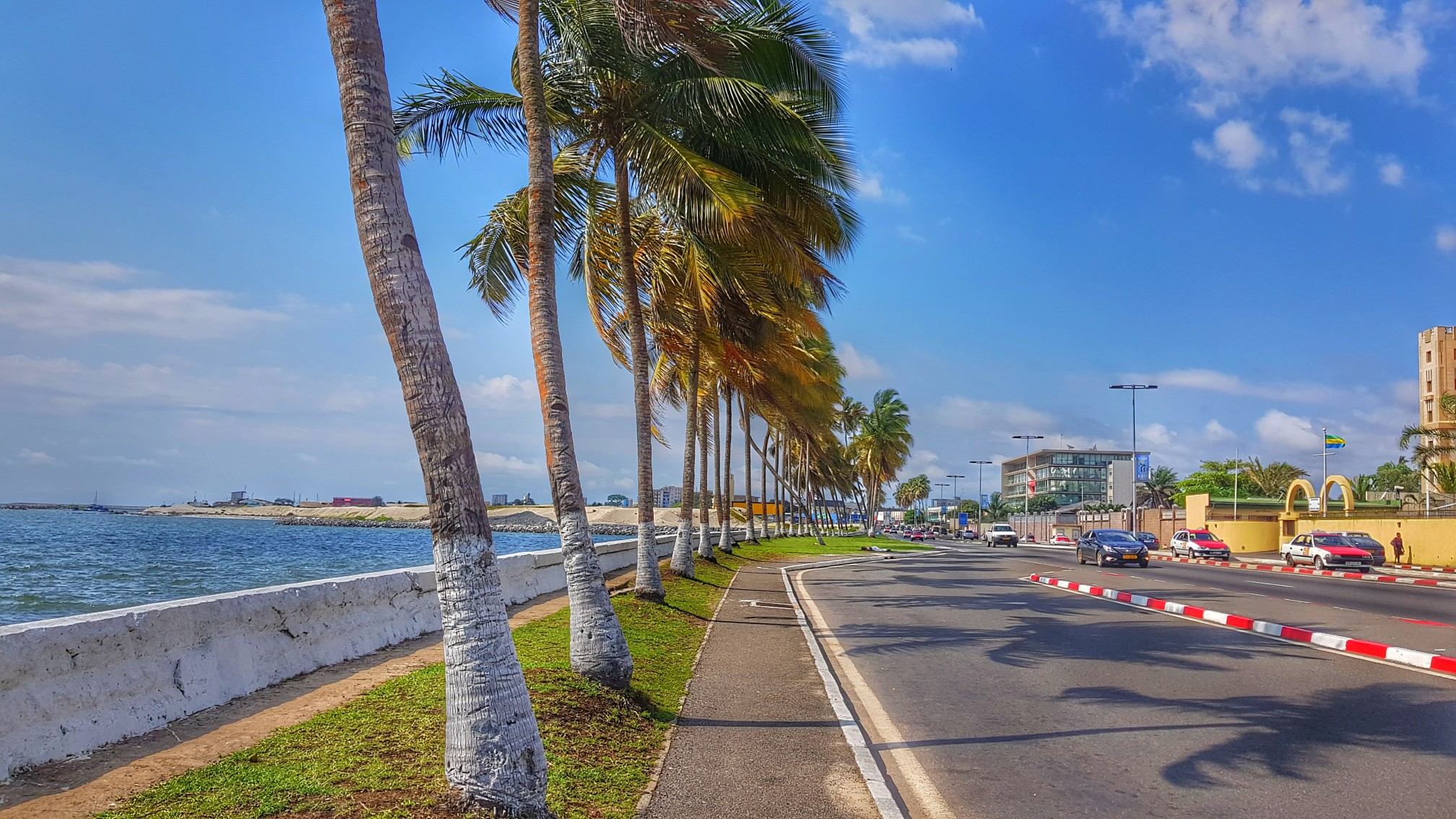 Atlantic coastline near Libreville, Gabon