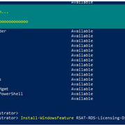Install-Windows-Feature-RSAT-RDS-Licensing-Diagnosis-UI