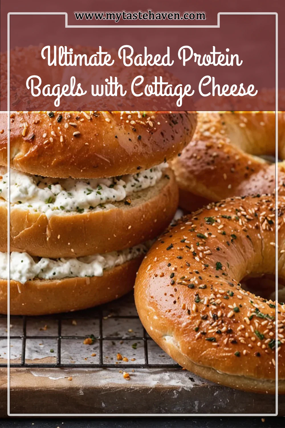 Ultimate Baked Protein Bagels with Cottage Cheese