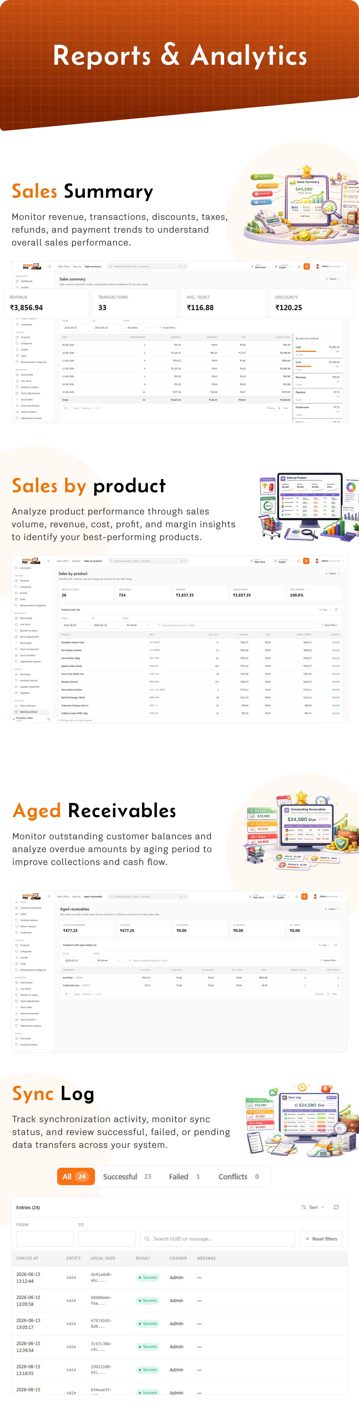 Hyper POS - Laravel Point of Sale, Inventory, ERP, Online & Offline POS, Invoicing, Accounting