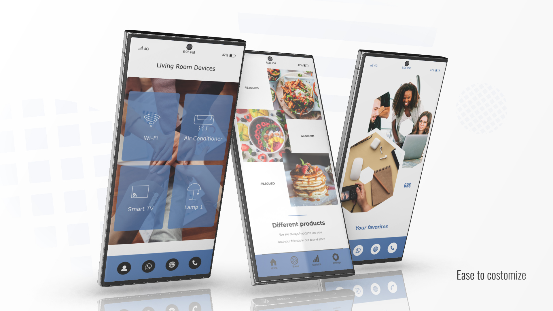 App Presentation Phone Mockup