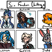 Six Fandom Challenge!