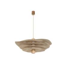 Suspension Rivage Ø78 cm – 2 lumières Naturel