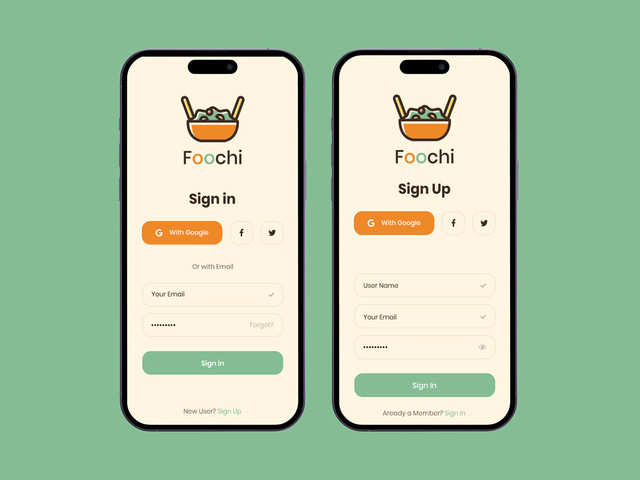 Food Delivery App UI Kit