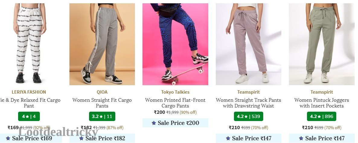 Ajio Cargo Pants | Limited Time Loot Offer Ajio Cargo Pants | Limited Time Loot Offer