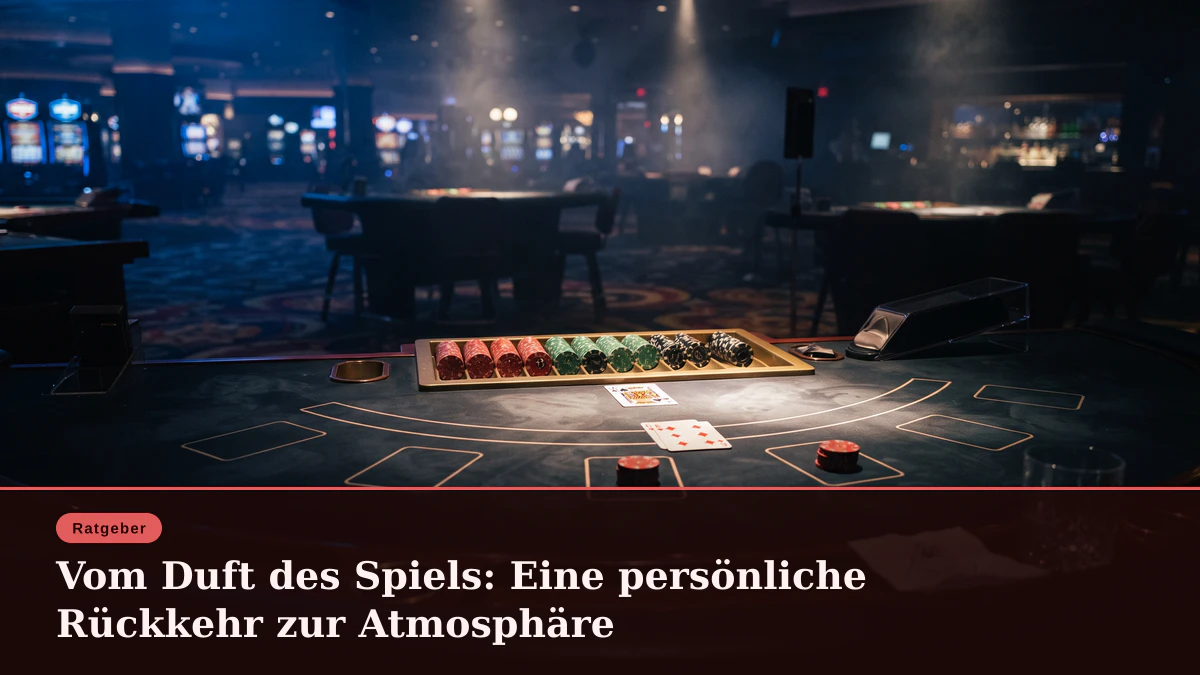 Vom Duft des Spiels: Eine persönliche Rückkehr zur Atmosphäre