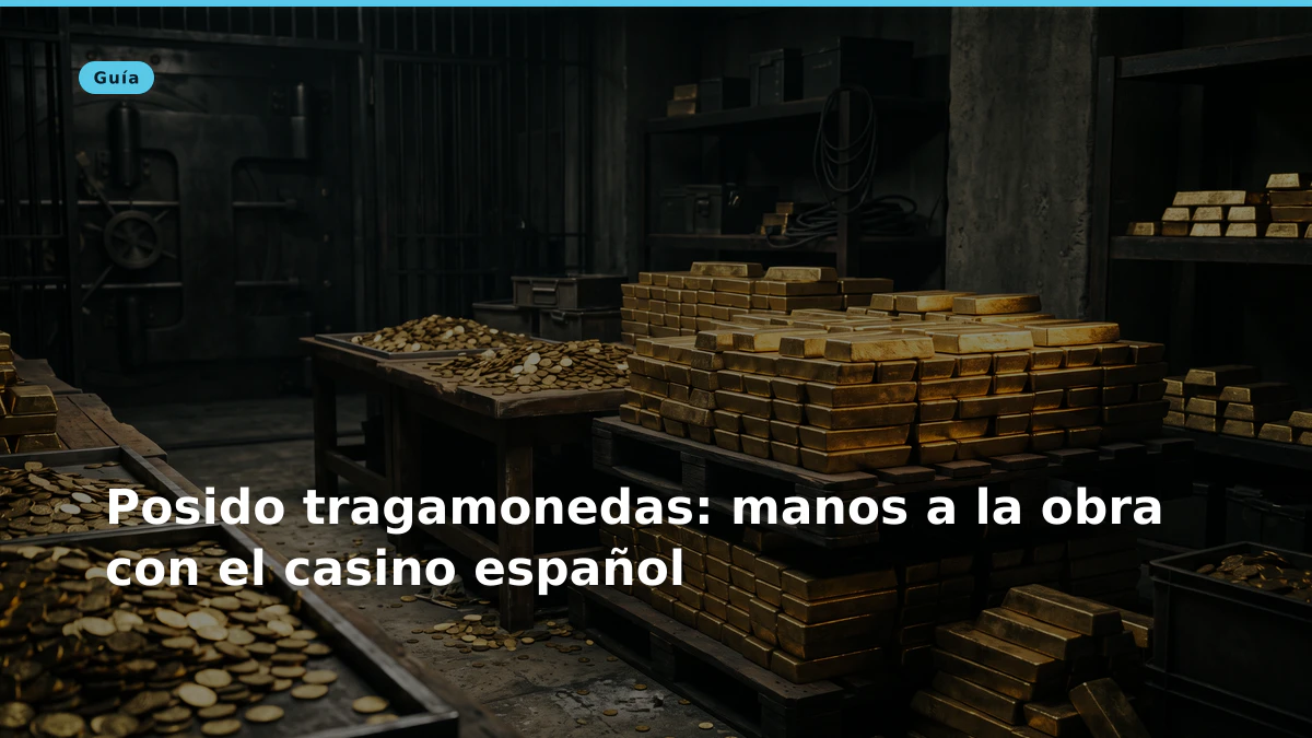 Posido tragamonedas: manos a la obra con el casino español