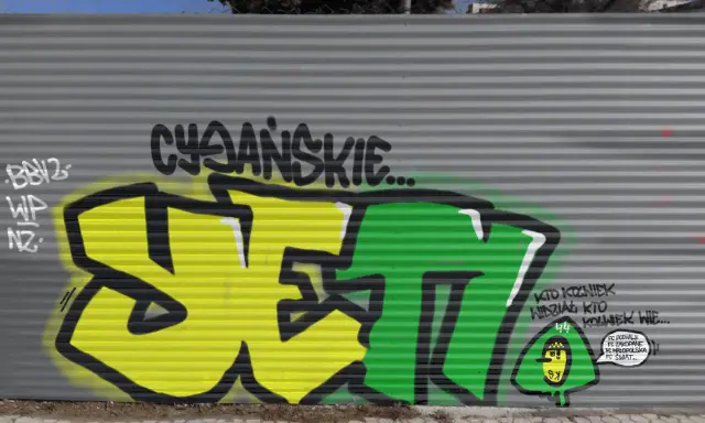 Graffiti artwork by vandald