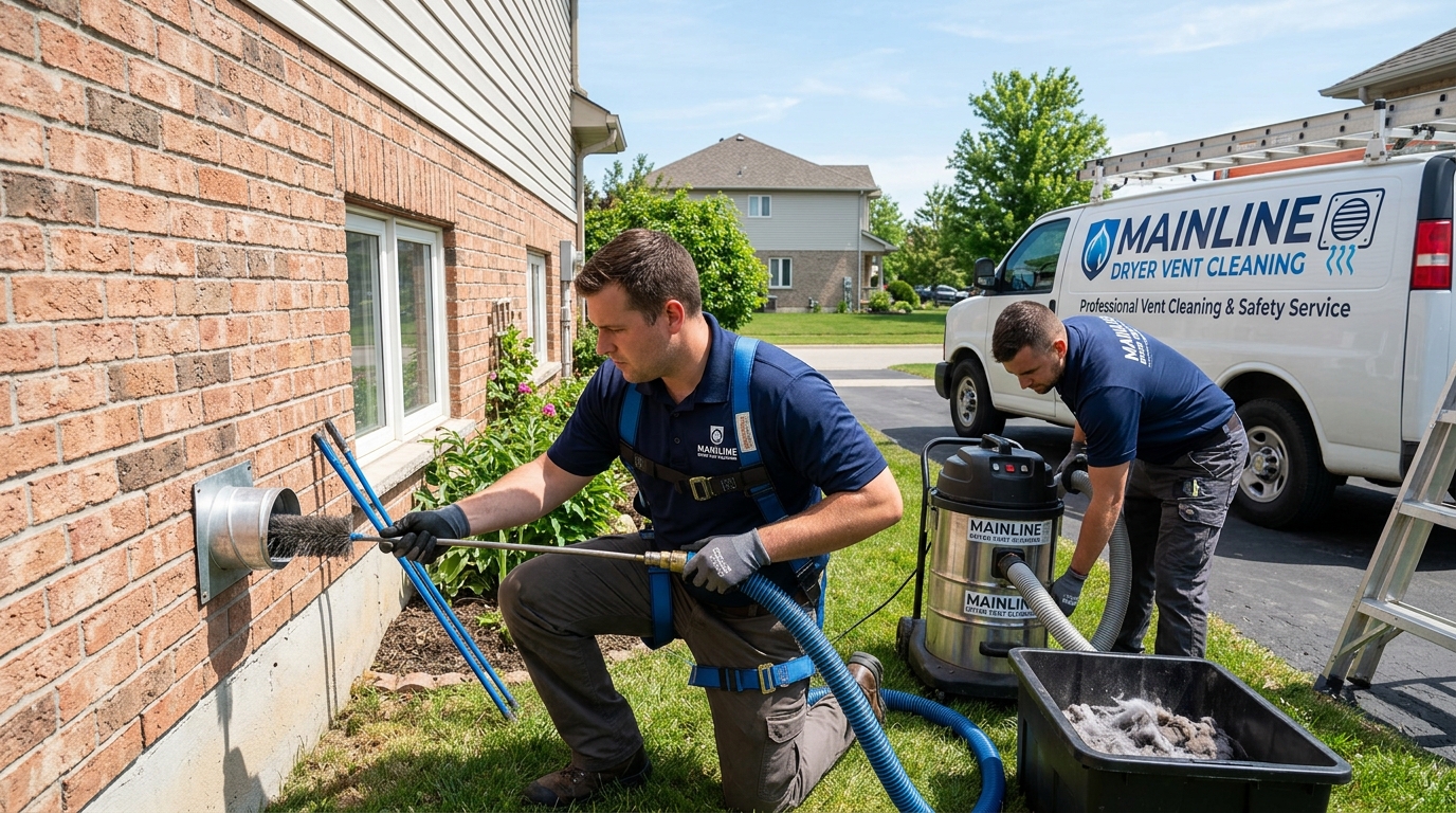 Dryer vent repair service