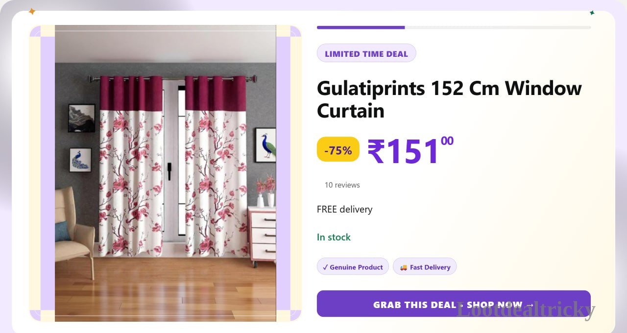   gulatiprints 152 Cm – Just ₹151 | Limited Time Loot Offer