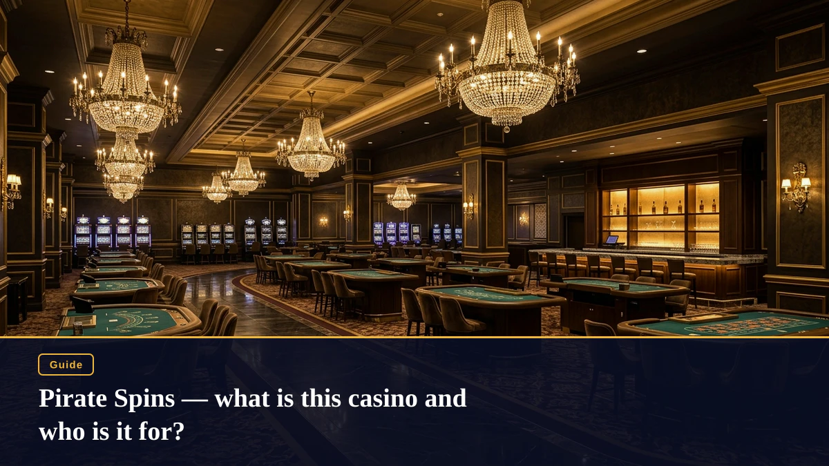 Pirate Spins — what is this casino and who is it for?