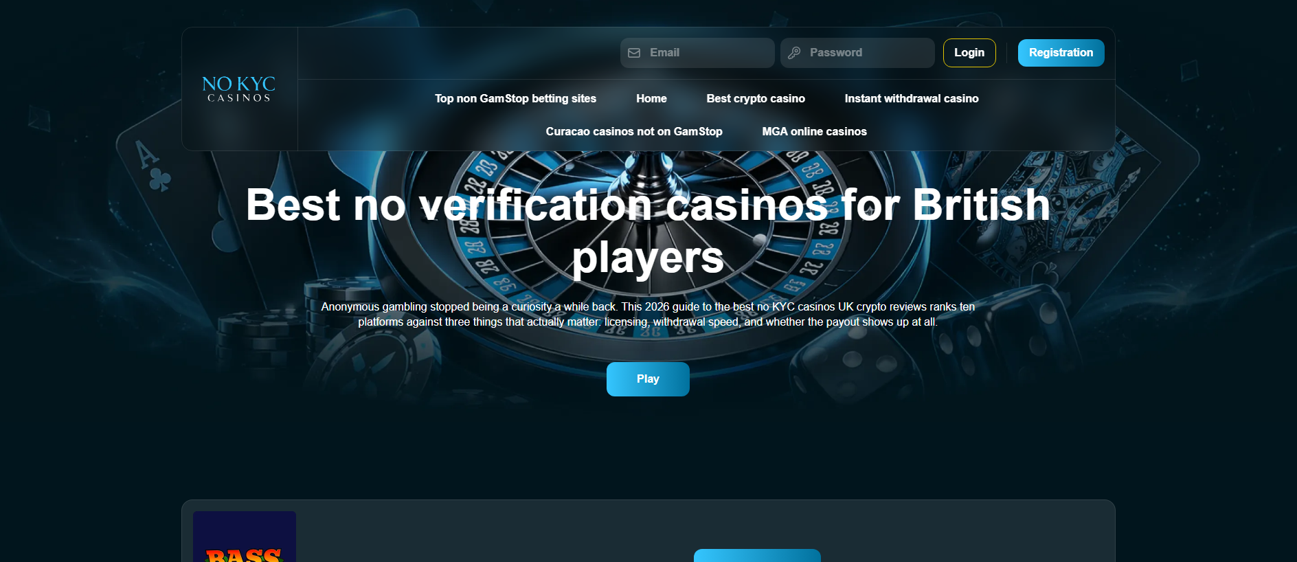 Stored capture of no-verification-casino.sbs