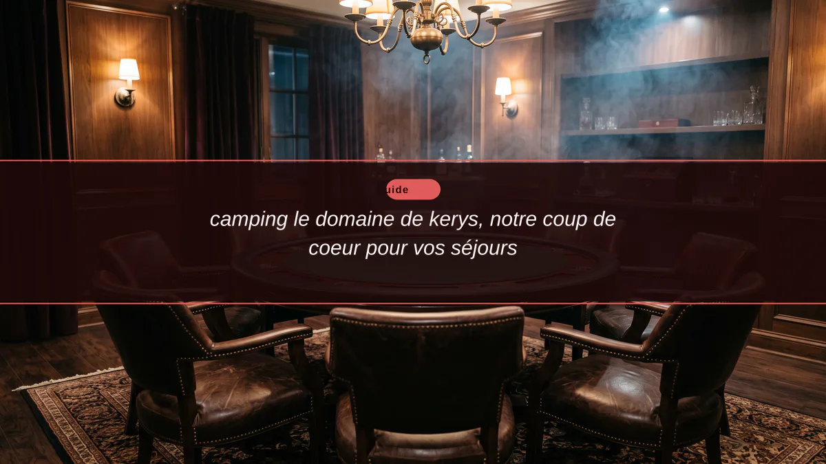 camping le domaine de kerys, notre coup de coeur pour vos séjours