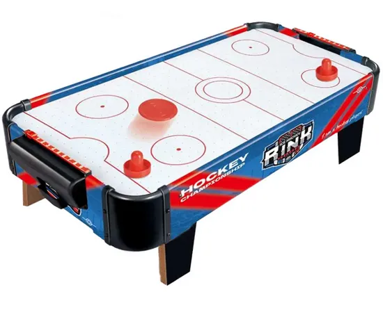 Wooden Go Hockey Table with Double Players Battle Hockey Table for Kids and Adults Hockey Table Game photo 2