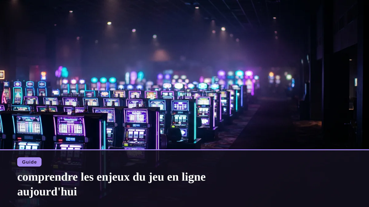 comprendre les enjeux du jeu en ligne aujourd'hui