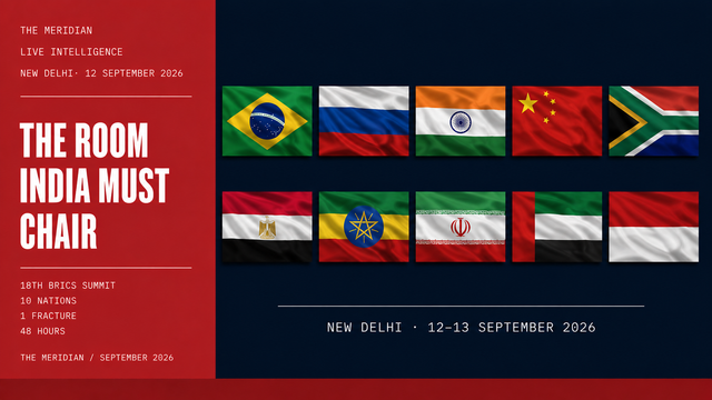 BRICS New Delhi 2026 India Strategic Weight The Meridian