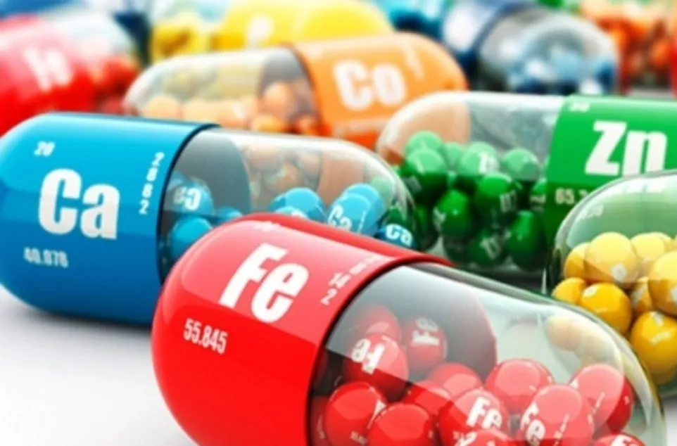 Suplementação de vitaminas e minerais