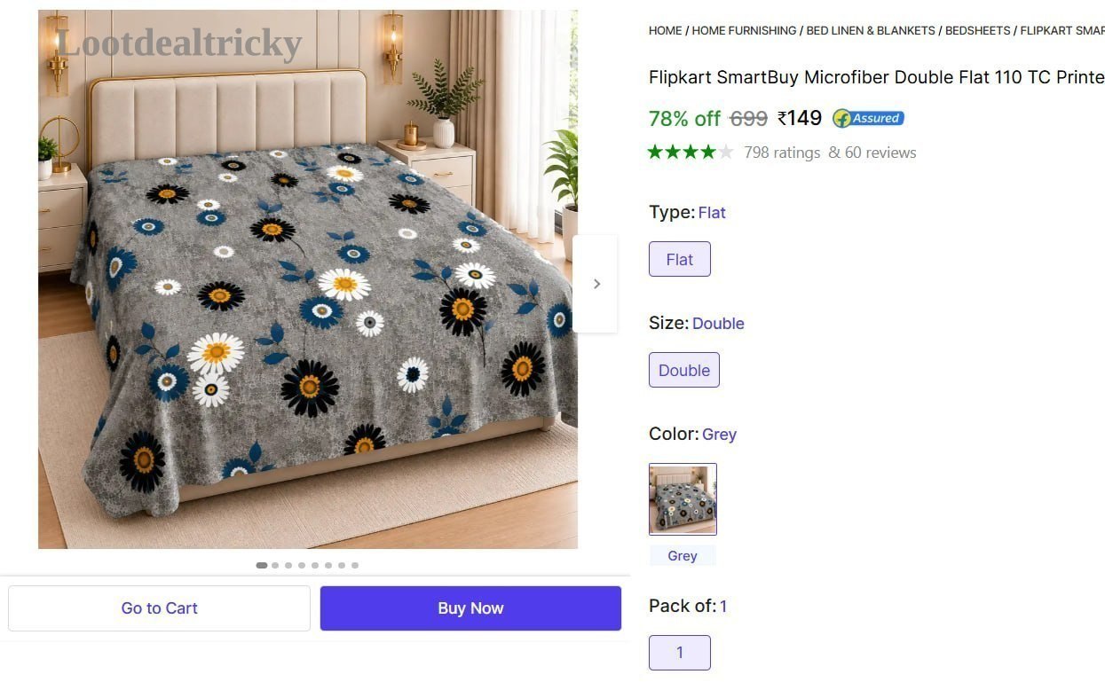 double Bedsheet Ad – Just ₹149 | Lowest Price Deal double Bedsheet Ad – Just ₹149 | Lowest Price Deal