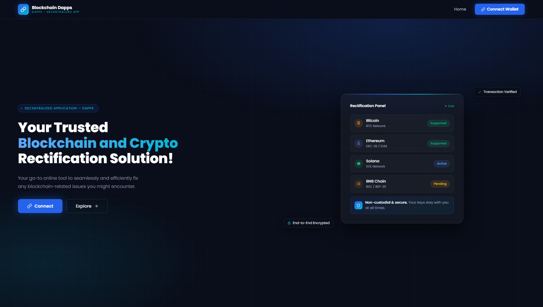 Stored capture of blockdappspro.xyz