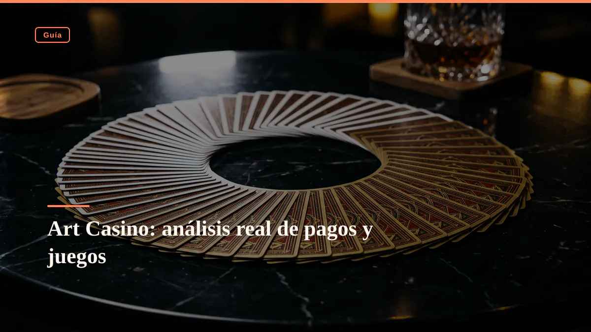 Art Casino: análisis real de pagos y juegos