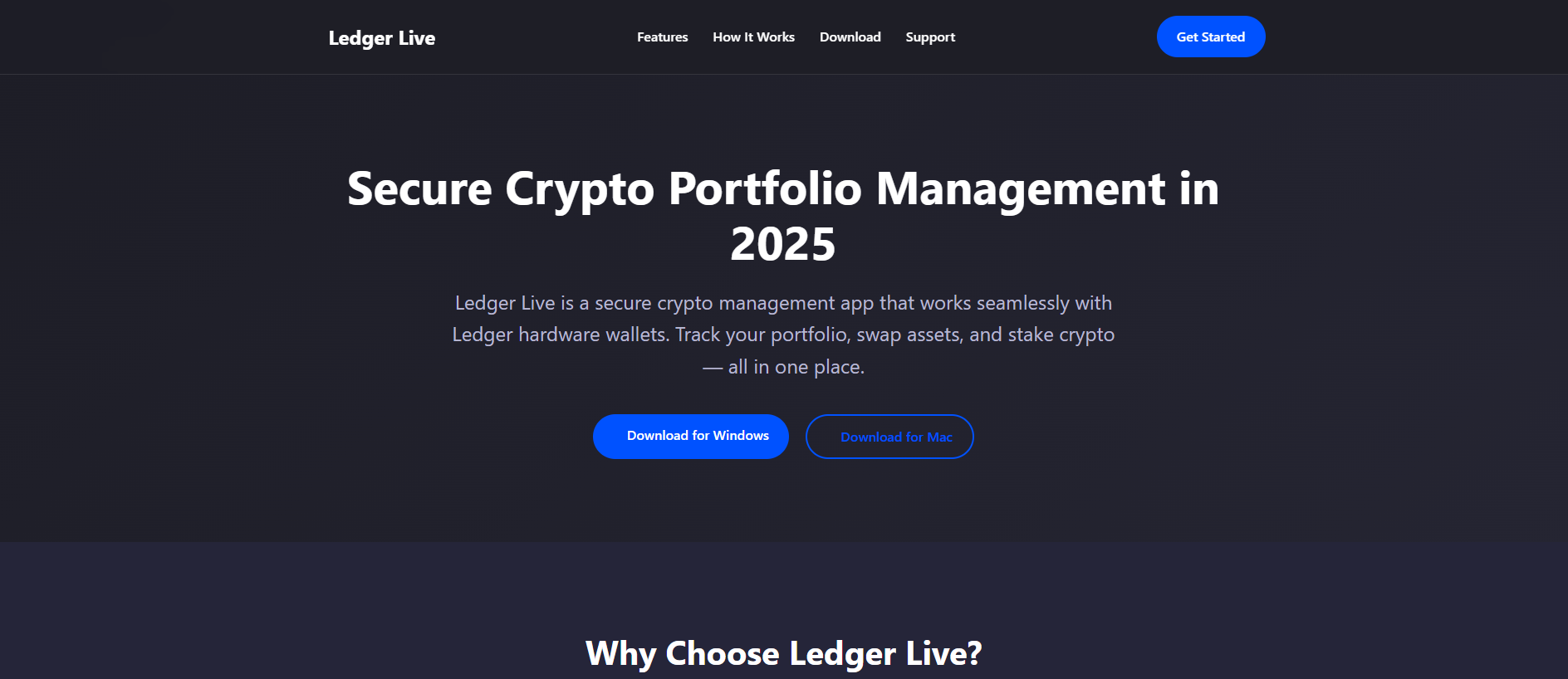 Screenshot of get--ledgerlive.pages.dev