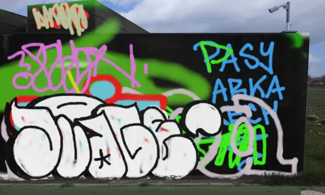 Graffiti artwork by Sark