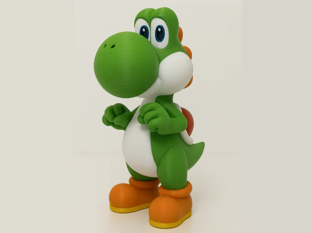 Yoshi — modelo 3D da Central do Empreendedor 3D