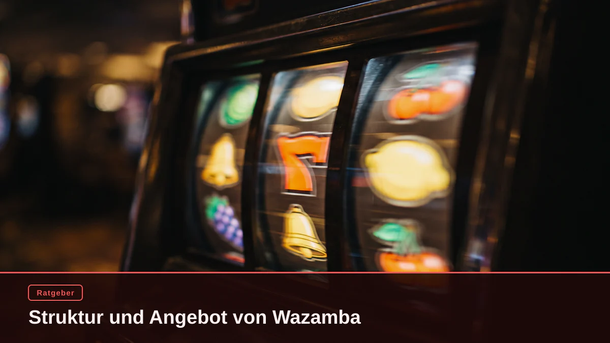 Struktur und Angebot von Wazamba