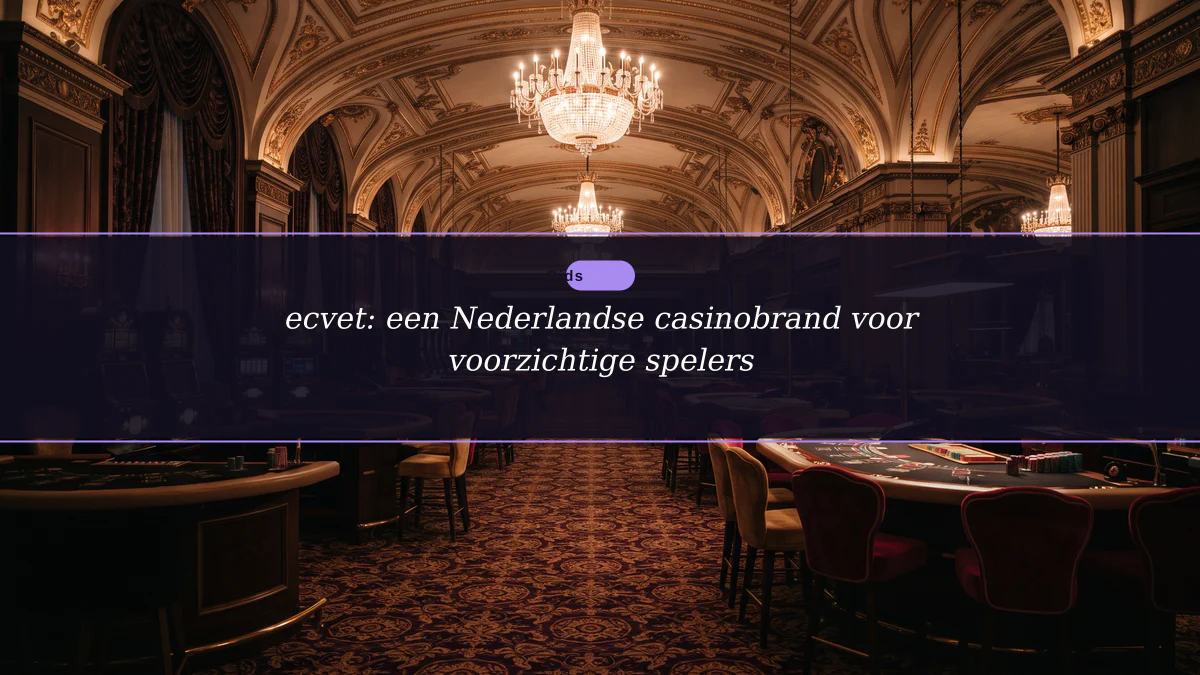 ecvet: een Nederlandse casinobrand voor voorzichtige spelers